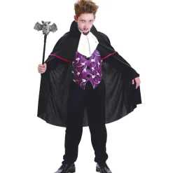 Déguisement enfant vampire Halloween 11/14 ans-Gifi New