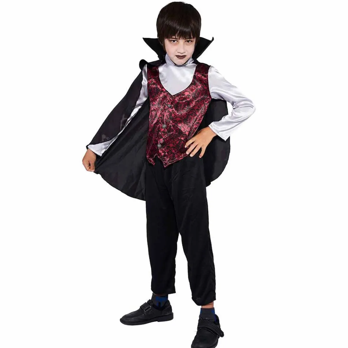 Déguisement enfant vampire Halloween 3/4 ans-Gifi Hot