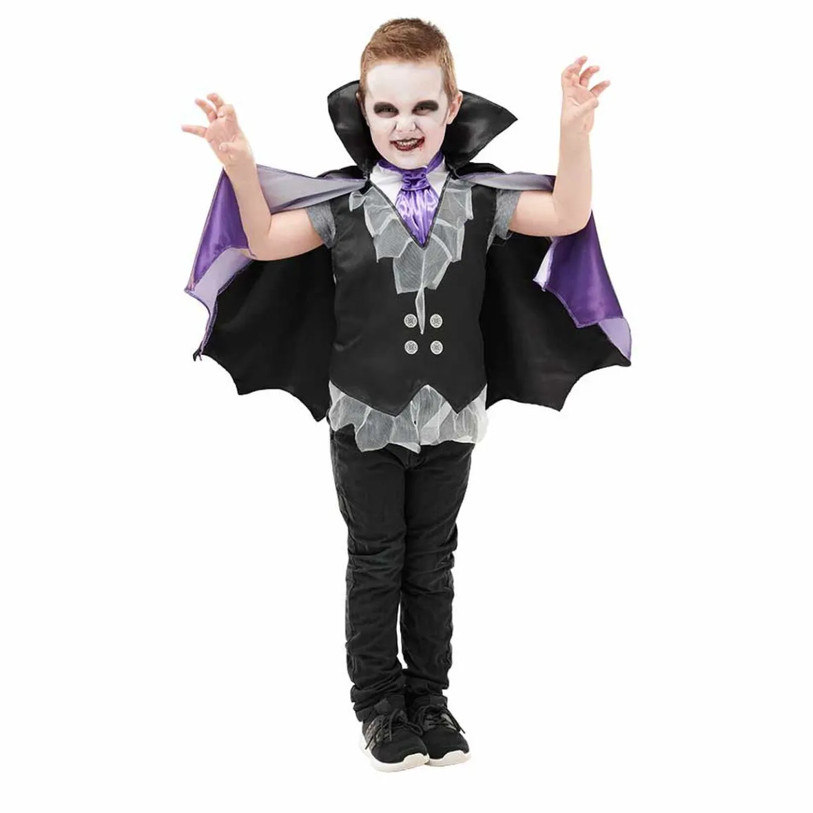 Déguisement enfant vampire 4/6 ans-Gifi Outlet