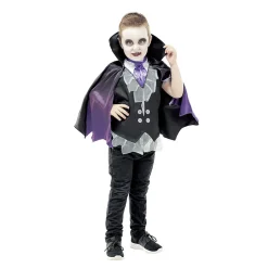 Déguisement enfant vampire cape et tee-shirt-Gifi Clearance
