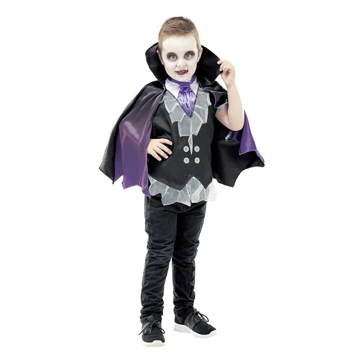 Déguisement enfant vampire cape et tee-shirt-Gifi Clearance