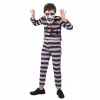 Déguisement enfant zombie prisonnier Halloween 7 à 10 ans-Gifi Discount