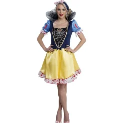 Déguisement femme Blanche Neige blood taille L-Gifi Hot
