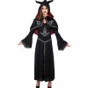Déguisement femme démon Halloween taille M-Gifi Discount