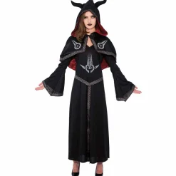 Déguisement femme démon Halloween taille M-Gifi Discount