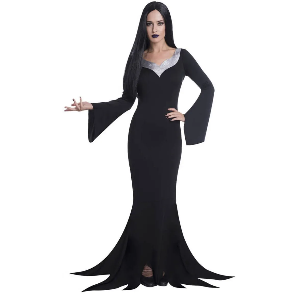 Déguisement femme enchanteresse gothique Halloween taille M-Gifi Online