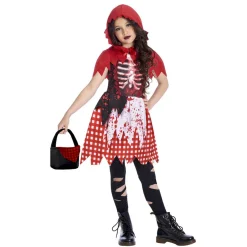 Déguisement fille Chaperon rouge Halloween 4/6 ans-Gifi Clearance