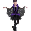 Déguisement fille Halloween chauve souris 4/6 ans-Gifi Sale