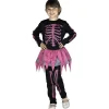 Déguisement fille squelette gothique-Gifi Outlet