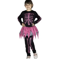 Déguisement fille squelette gothique-Gifi Outlet
