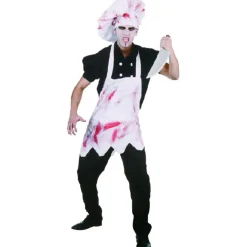 Déguisement homme boucher sanglant-Gifi Discount