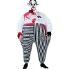 Déguisement homme clown gonflable Halloween taille L-Gifi