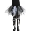Déguisement legging squelette et tutu Halloween taille M-Gifi Clearance