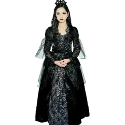 Déguisement reine noire Halloween 11/14 ans-Gifi