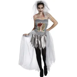 Déguisement robe de mariée ensanglantée femme-Gifi Clearance