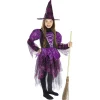 Déguisement sorcière fille violet 4/6 ans-Gifi Hot