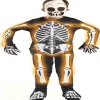 Déguisement squelette lumineux masque, gants, combinaison 11/14 ans-Gifi Clearance