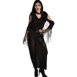 Déguisement veuve noire femme Halloween taille L-Gifi Online