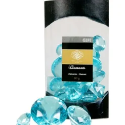 Diamants déco bleu turquoise-Gifi Online