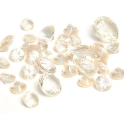 Diamants décoratifs ivoires transparents-Gifi New