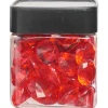 Diamants décoratifs rouges transparents-Gifi Best