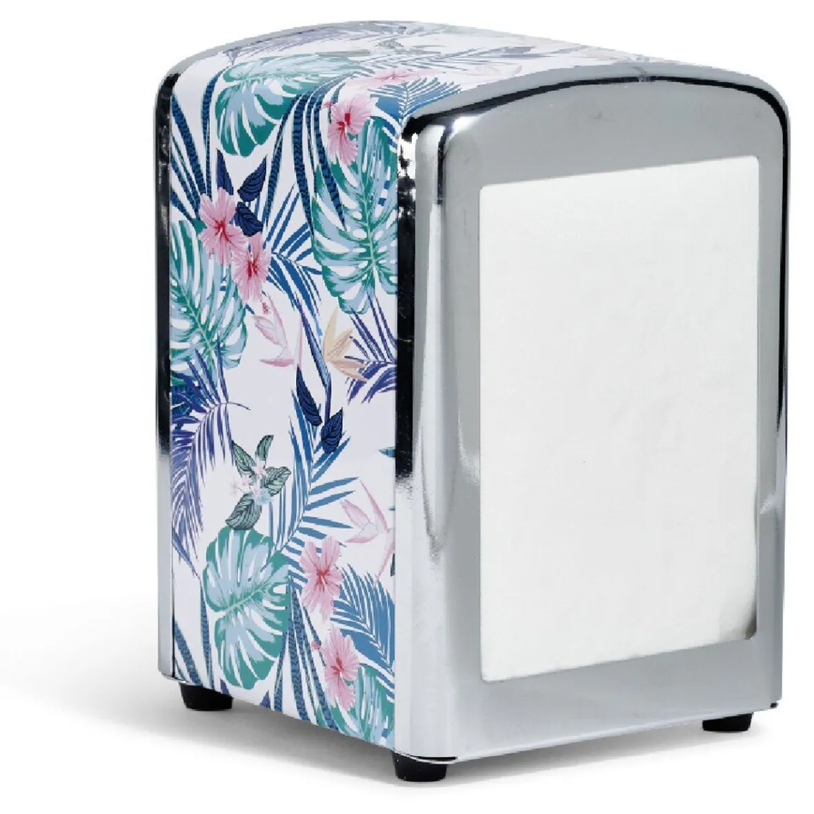 Distributeur de serviettes de table oiseau tropical en métal-Gifi Best