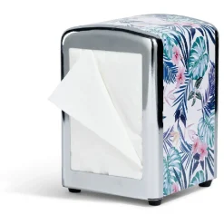 Distributeur de serviettes de table oiseau tropical en métal-Gifi Best