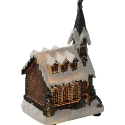 Eglise enneigée lumineuse-Gifi Clearance