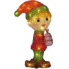 Elfe de Noël lumineux 30 LED blanc chaud H30cm-Gifi Discount