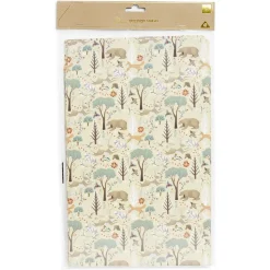 Enveloppe cadeau papier Noël motif nature x6 - 20x8xH28cm-Gifi
