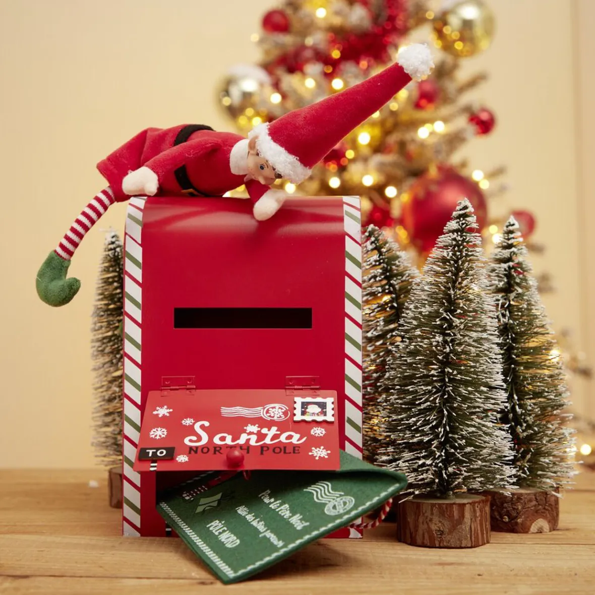 Enveloppe en feutrine pour le père Noël - 2 modèles-Gifi Best