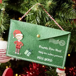 Enveloppe en feutrine pour le père Noël - 2 modèles-Gifi Best