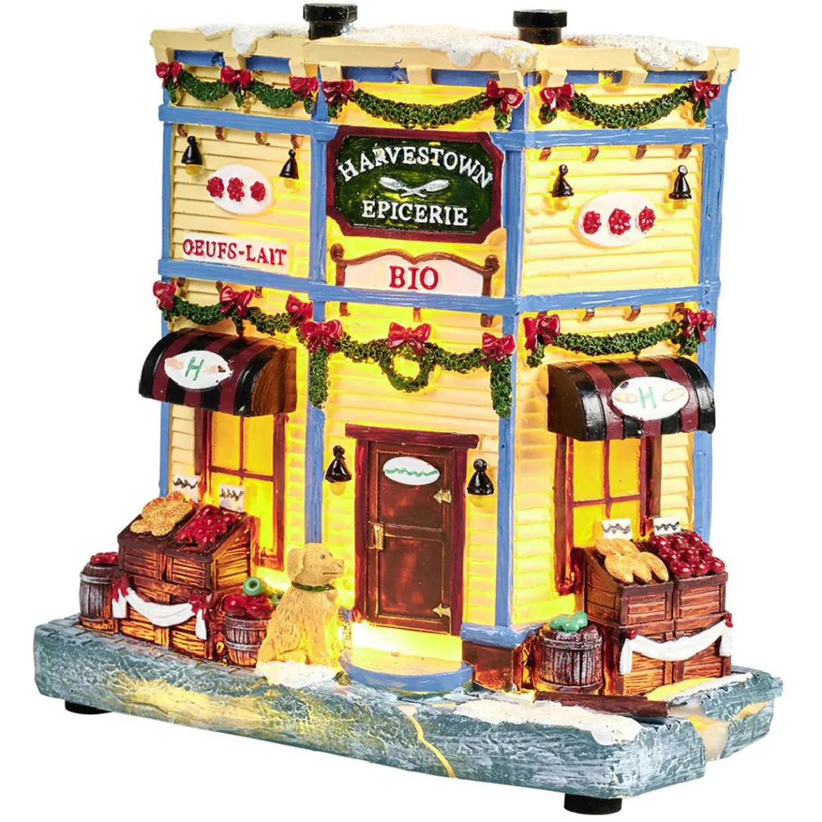 Epicerie lumineuse Village de Noël-Gifi Online