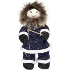 Esquimau de Noël à poser H16 cm-Gifi Discount