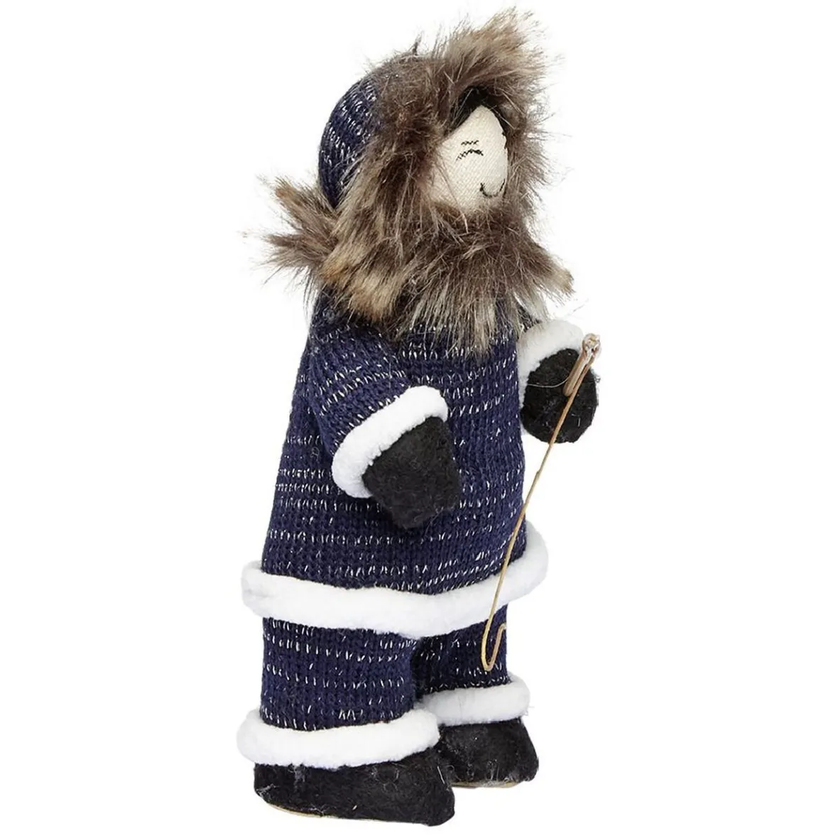 Esquimau de Noël à poser H16 cm-Gifi Discount