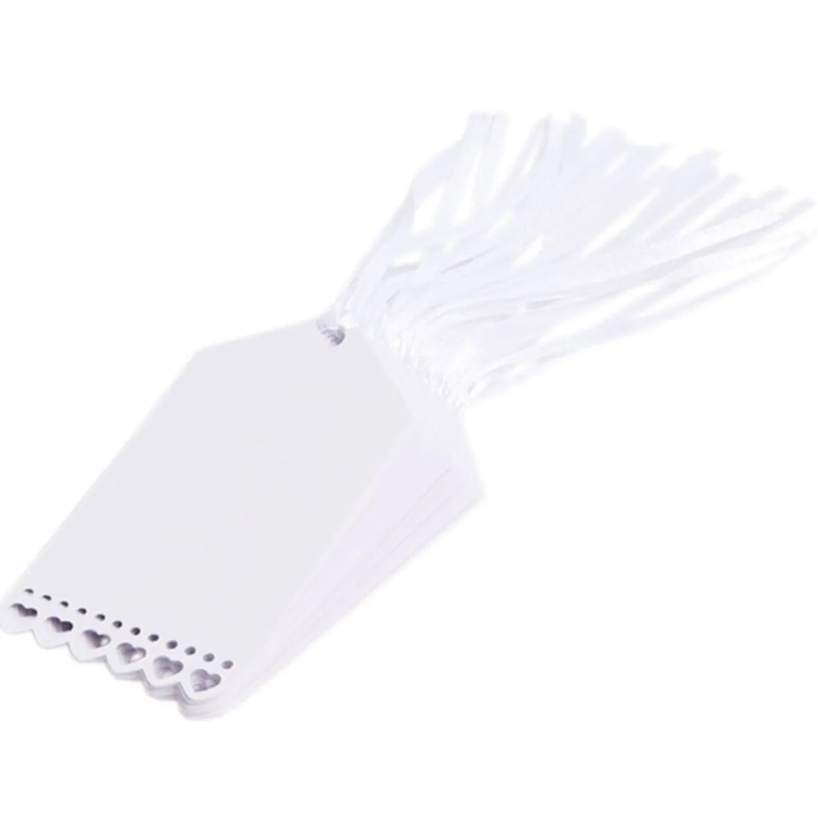 Etiquette avec ruban blanc x20-Gifi Best