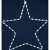 Etoile lumineuse blanche fixe-Gifi