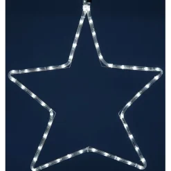 Etoile lumineuse blanche fixe-Gifi