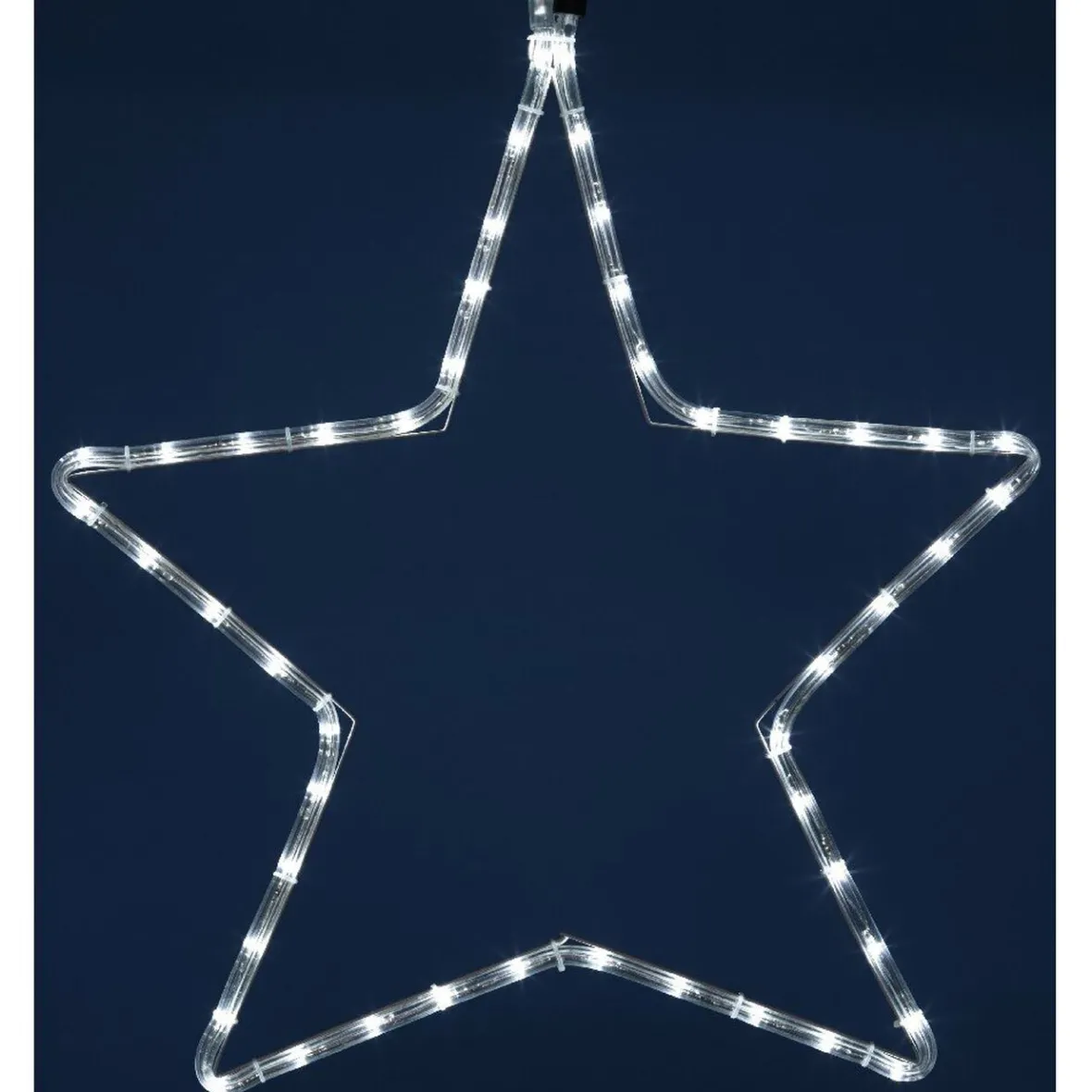 Etoile lumineuse blanche fixe-Gifi