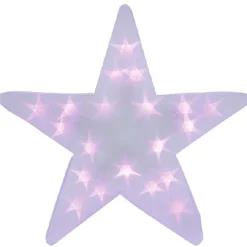 Etoile lumineuse rose fixe-Gifi