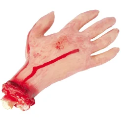 Fausse main sanglante en plastique-Gifi Hot