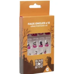 Faux ongles en plastique x12-Gifi Online