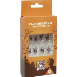 Faux ongles en plastique x12-Gifi Online