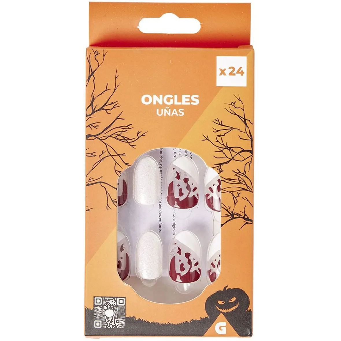 Faux ongles Halloween x24-Gifi Sale