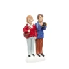 Figurine de Noël couple pour village miniature-Gifi New