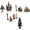 Figurine de Noël pour village miniature x9-Gifi Discount