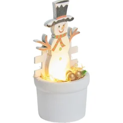 Figurine lumineuse dans pot - 4 modèles-Gifi Best