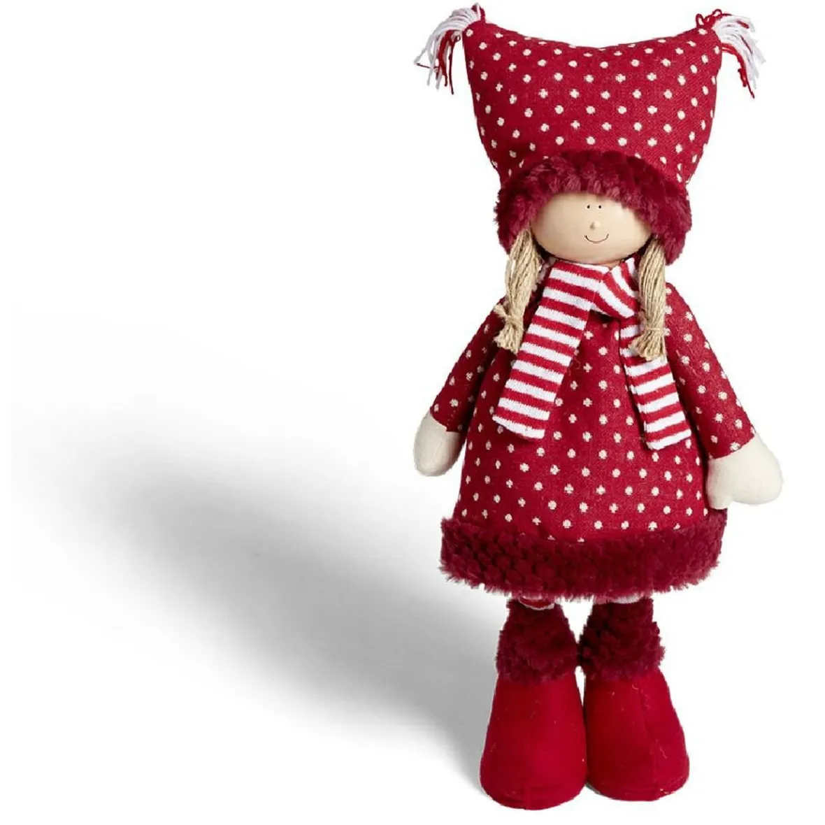 Fillette déco Noël avec jambes extensibles H70cm-Gifi Hot