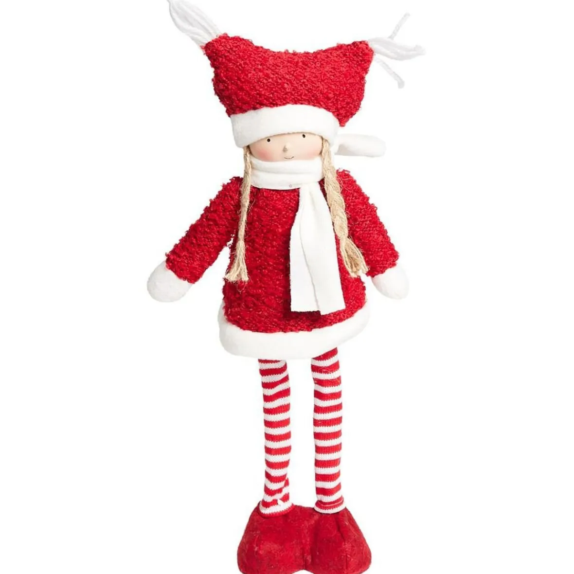 Fillette de Noël à poser H37,5cm-Gifi New