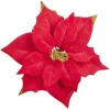 Fleur poinsettia à suspendre rouge Ø22cm-Gifi Best